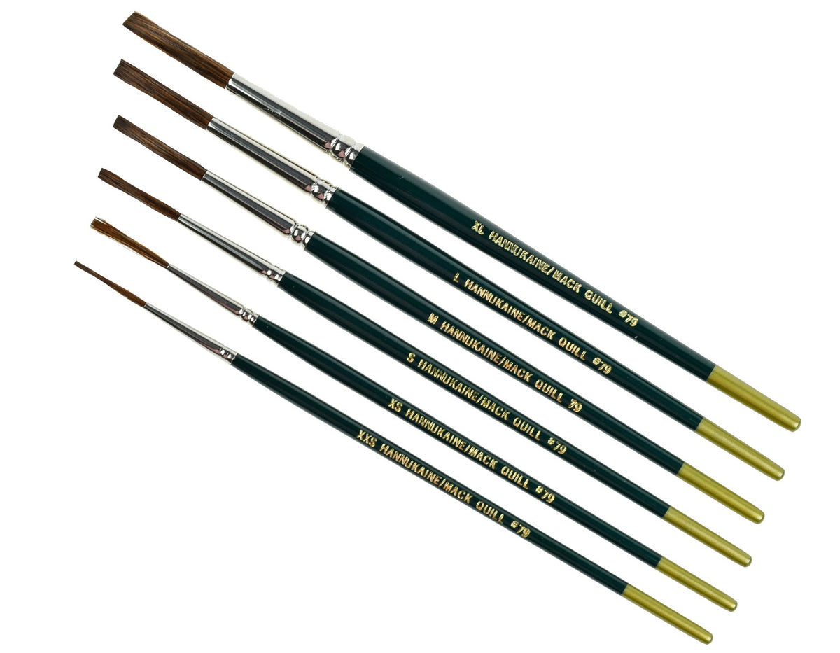 Set of 6 Hannukaine Quills