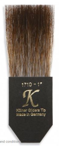 Kolner Squirrel Hair Tip - 1 inch (25mm)