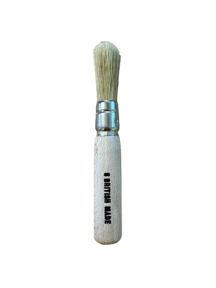 No.8(12mm) White Domed Stencil Brush-End Of Line