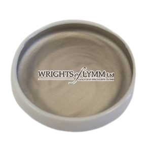 Platinum 0.4 grams Shell Gold in Ceramic Dish