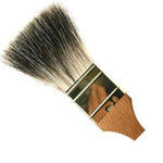 25mm Thin Flat Badger Brush