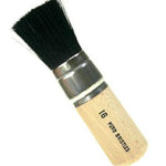 38mm (16) Black Bristle Stencil Brush