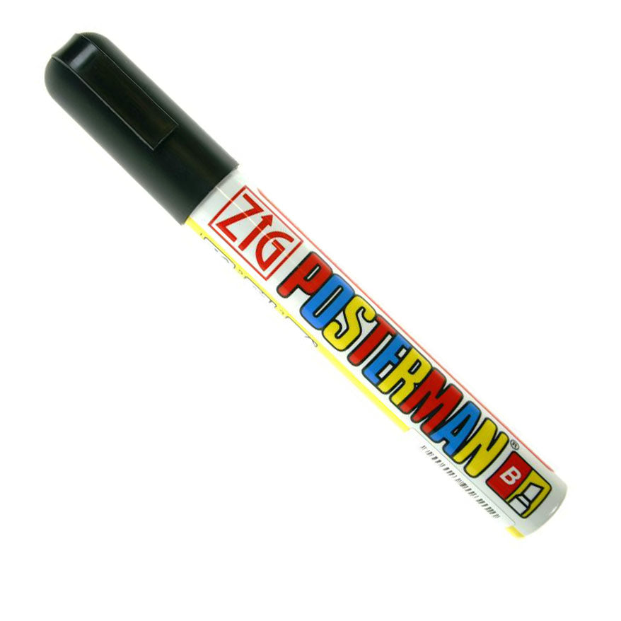 Black 15mm Zig Marker