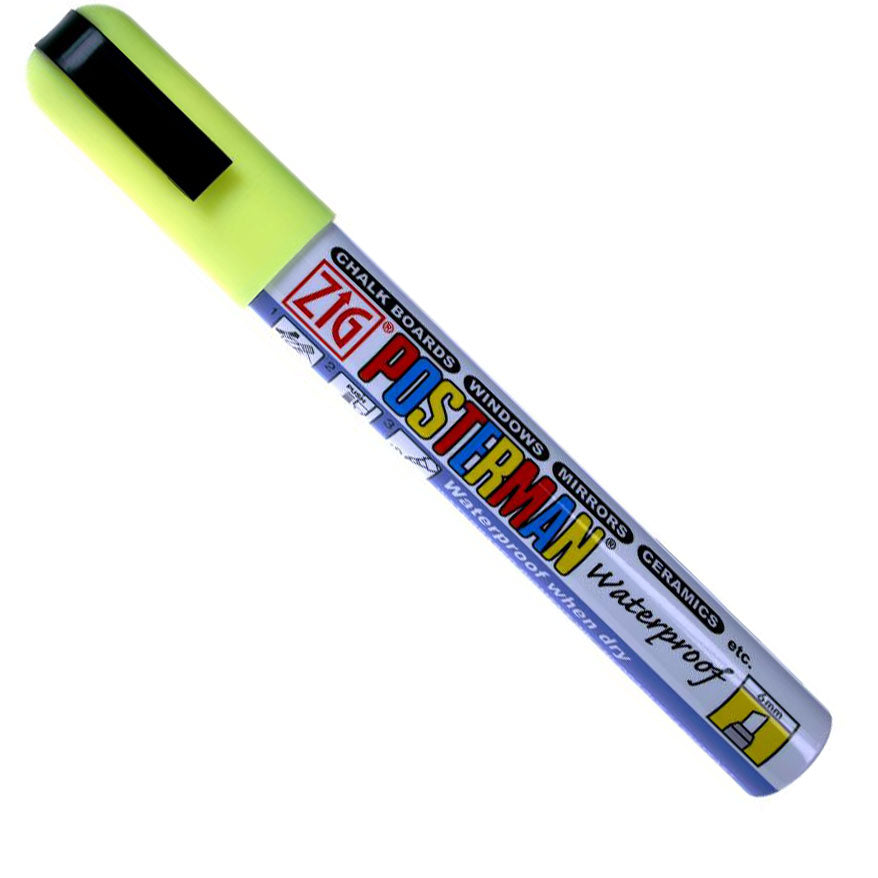 Yellow 6mm Zig Marker