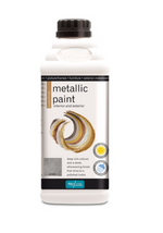 1 litre Polyvine AcrylicMetallic Paint - Pewter