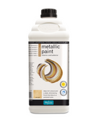 2 Litres PolyvineMetallic Paint - Pale Gold