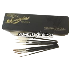 Signwriting Starter Brush Set with Brush Tin