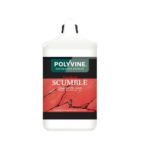 Polyvine Tropical Scumble clear acrylic glaze 
