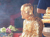 Gold Leaf Gilded Statue Thailand