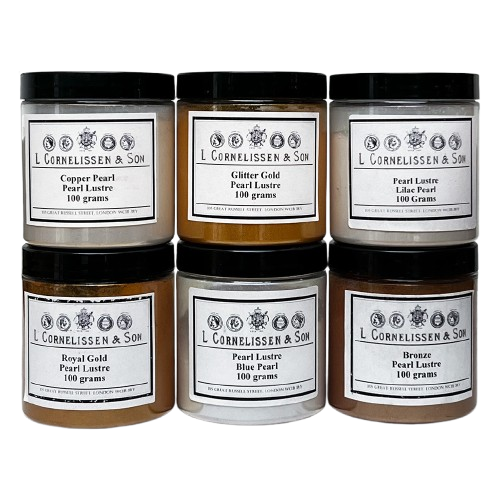 L Cornelissen & Son Pearl Lustre available in various shades 