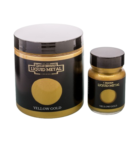 250ml Yellow Gold- Acrylic Liquid Metal