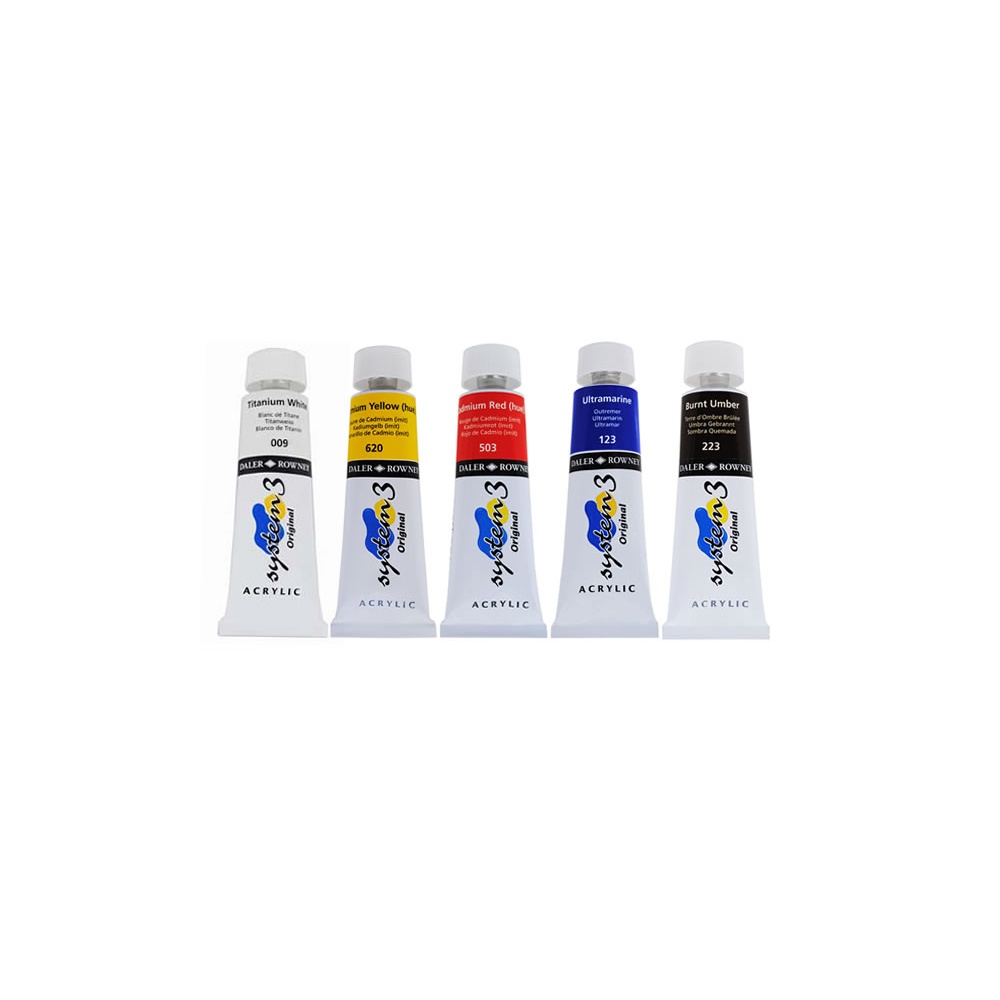 75ml System 3 Acrylic Colours